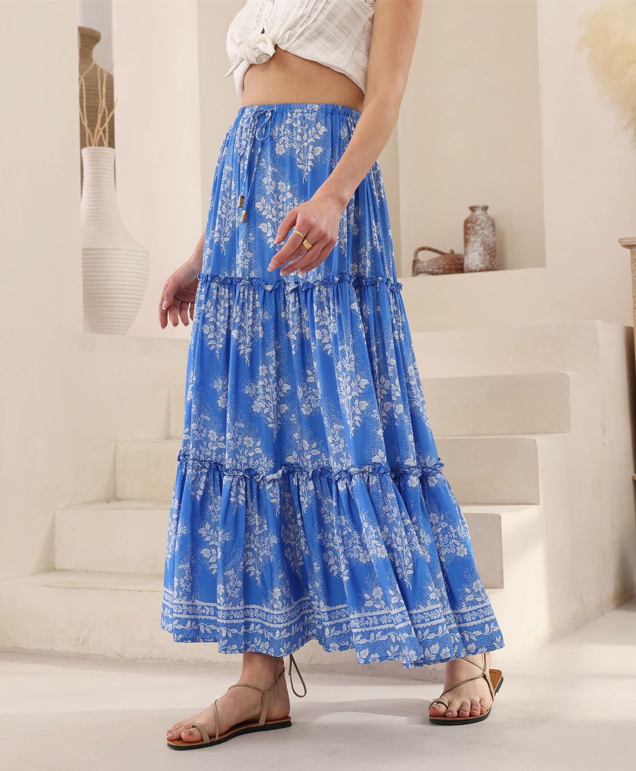 Belle Skirt - Blue