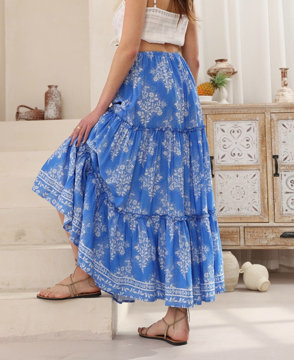 Belle Skirt - Blue