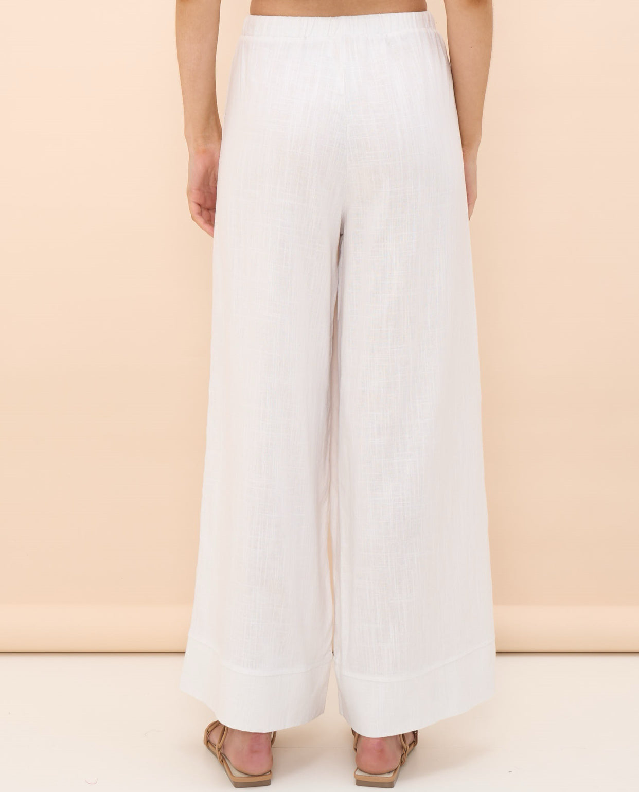 Patty Linen Pant - White