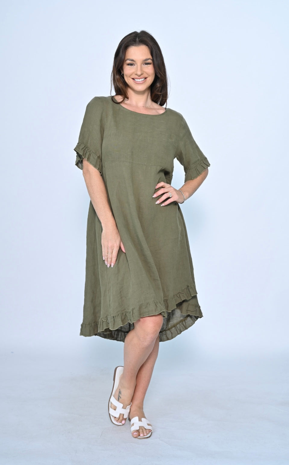 Miranda Dress - Olive