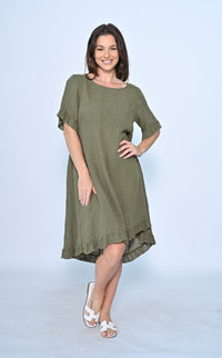 Thumbnail for Miranda Dress - Olive