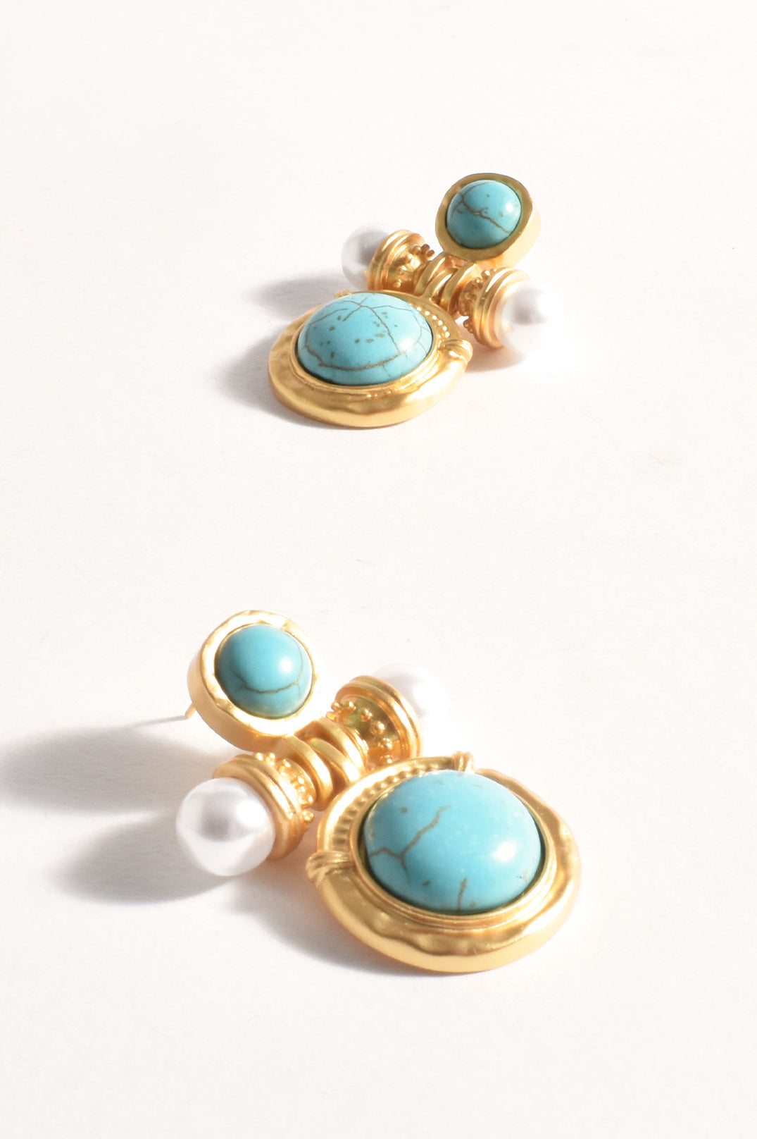 Grecian Earrings - Turquoise