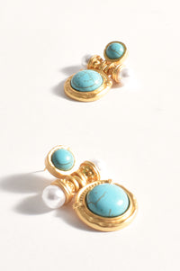 Thumbnail for Grecian Earrings - Turquoise