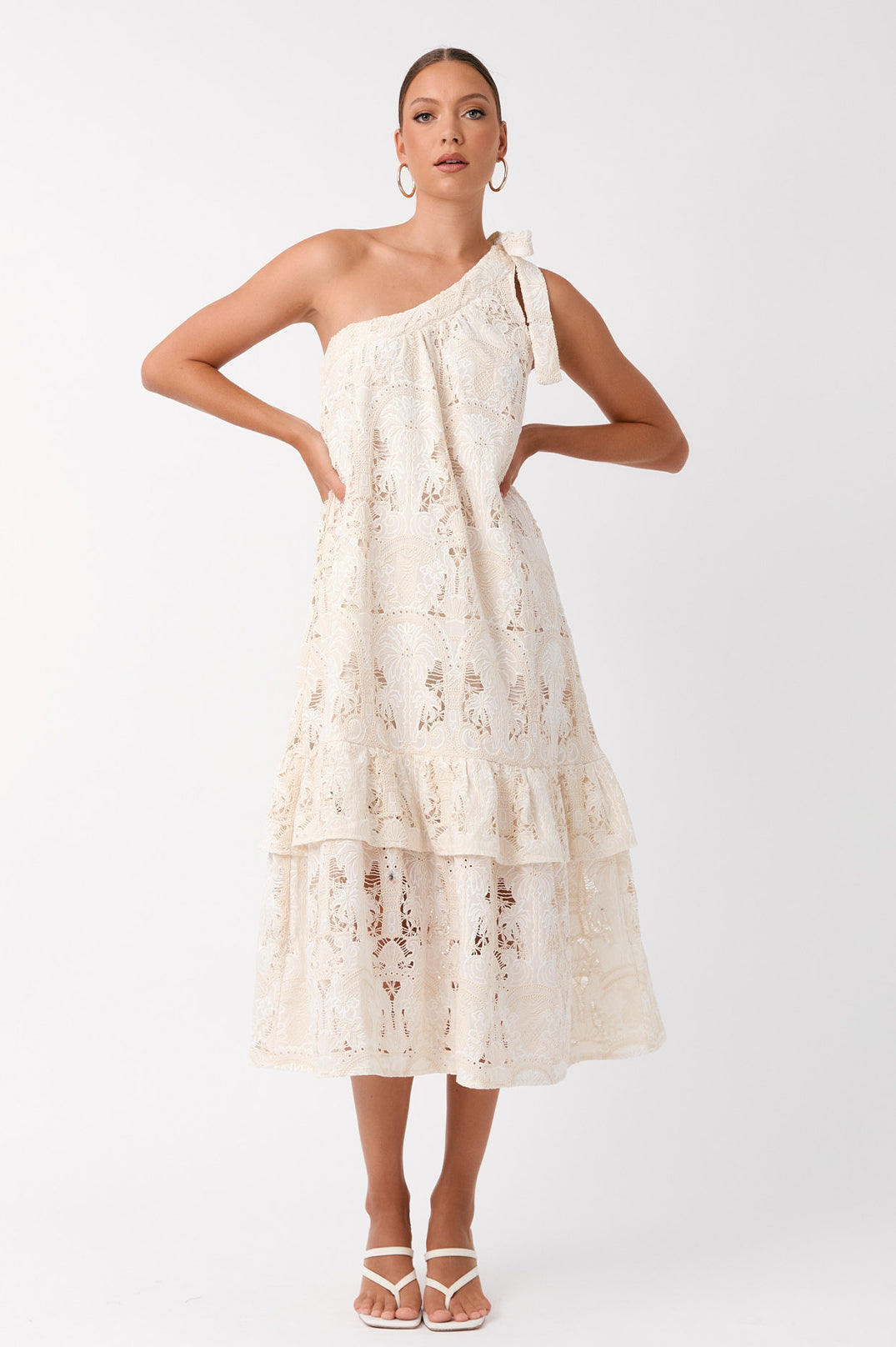 Frida Paradiso Broderie Dress - Paradise