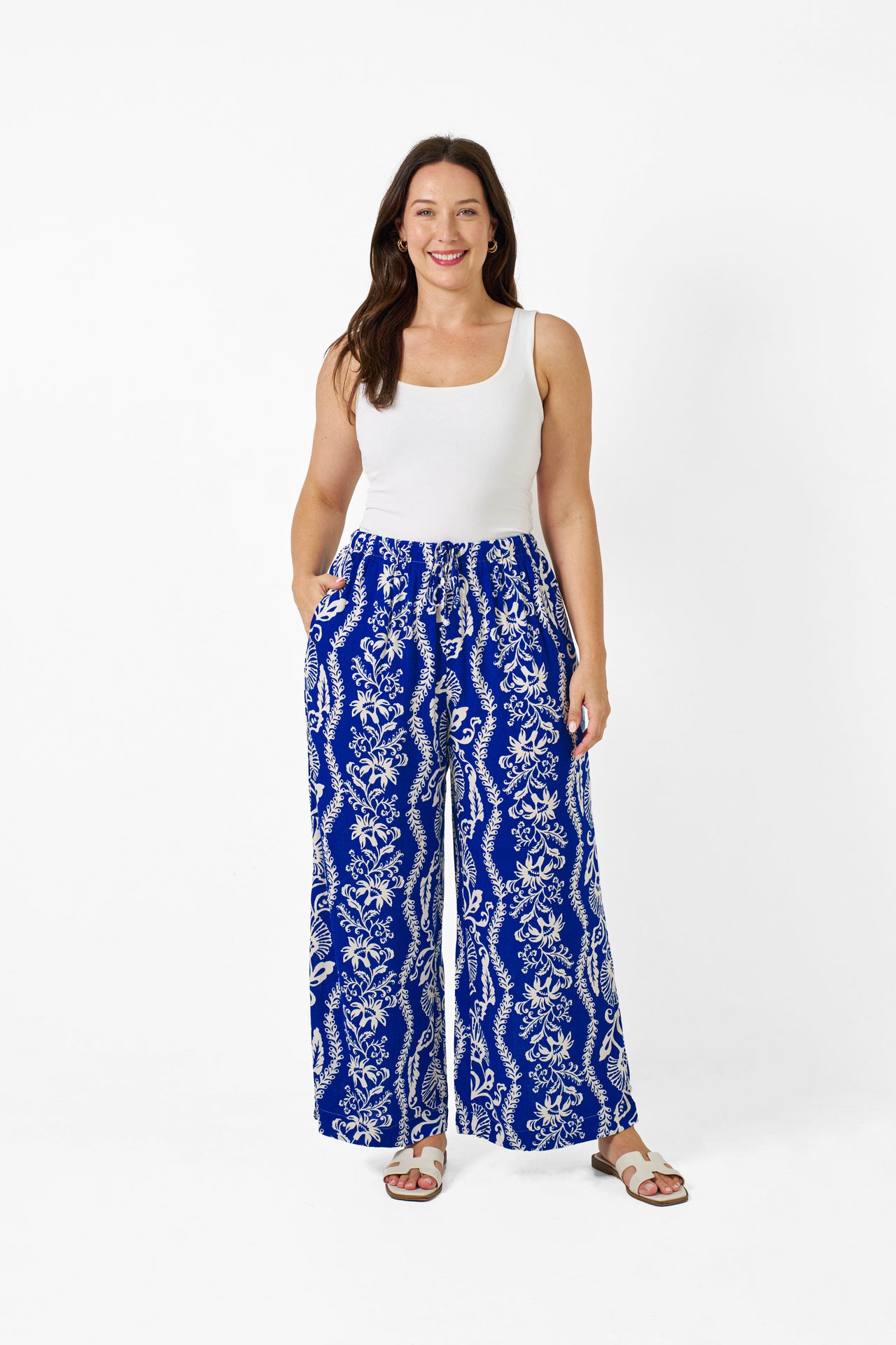 Marina Pant - Blue