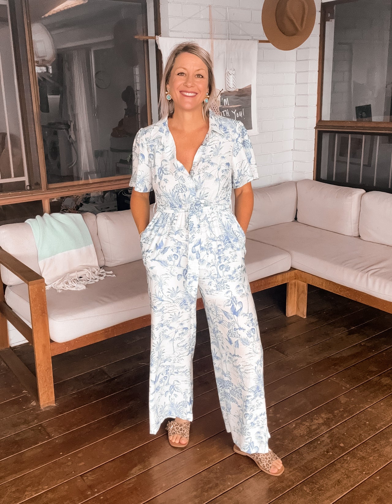 Flo Jumpsuit - Blue