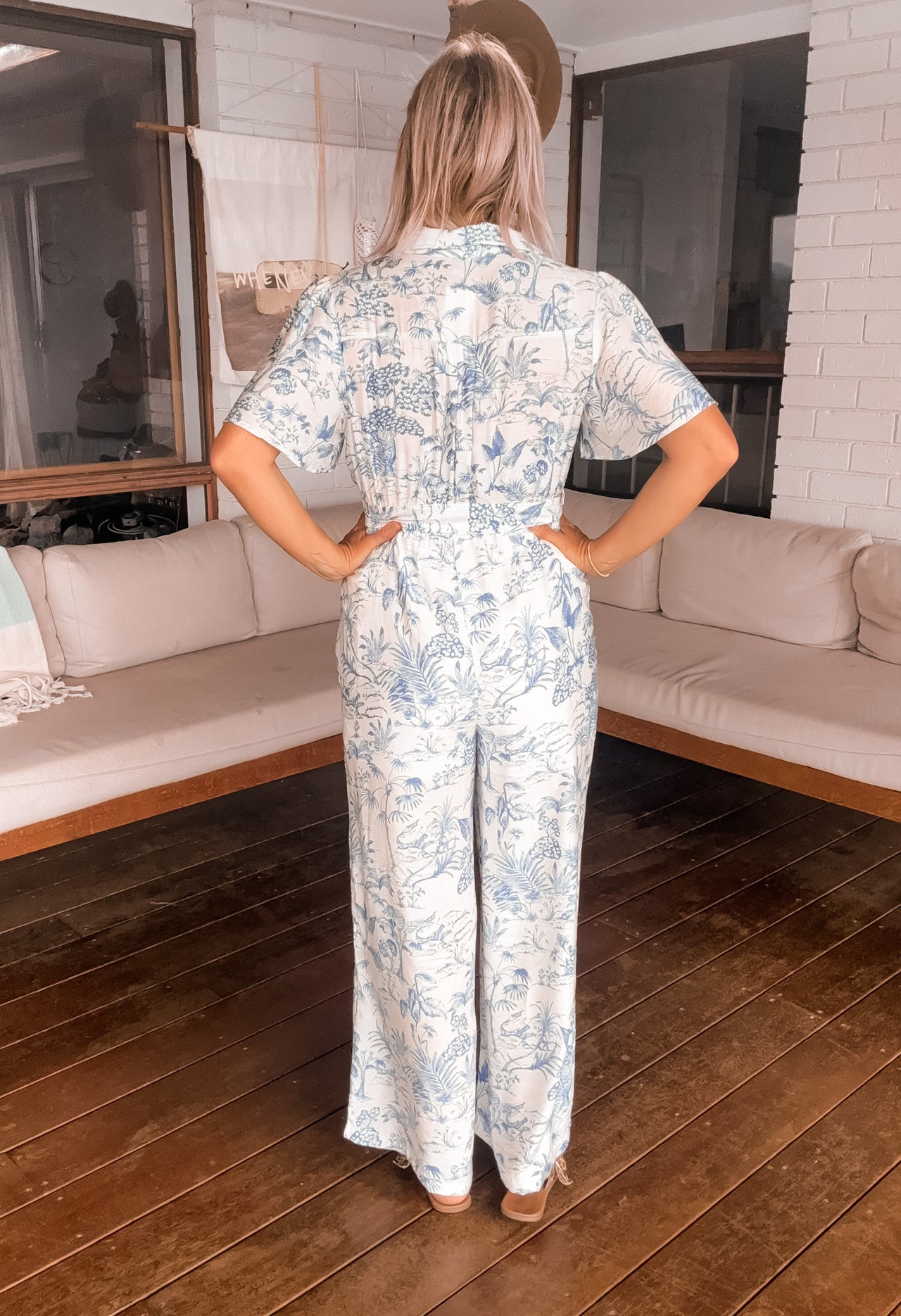 Flo Jumpsuit - Blue