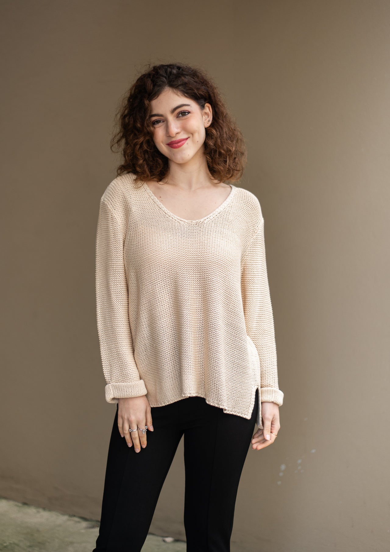 Keeley Knit Jumper - Mocha