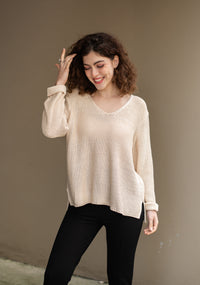 Thumbnail for Keeley Knit Jumper - Mocha