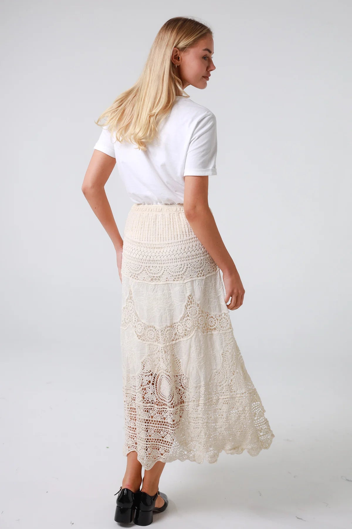 Lulu Maxi Skirt - Natural