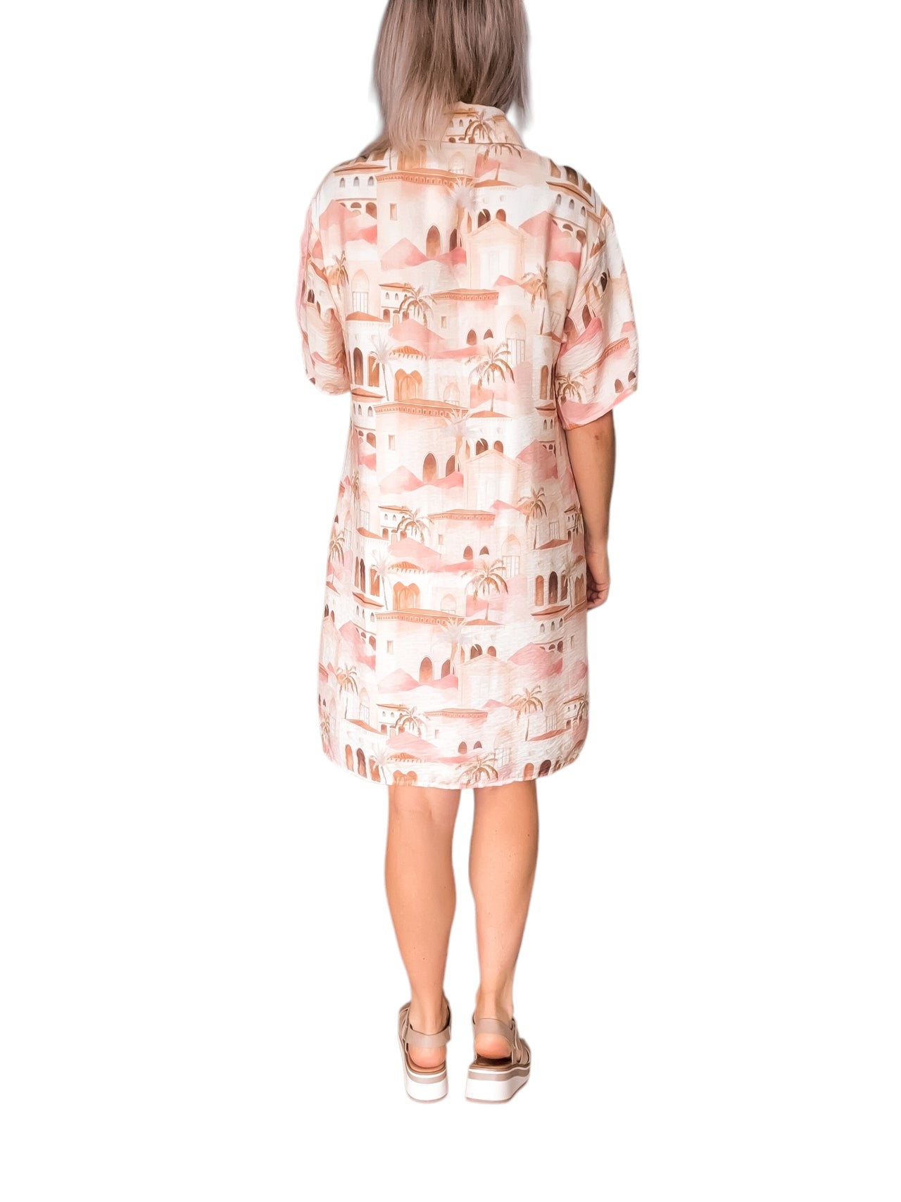 Abel Shirt Dress - Desert