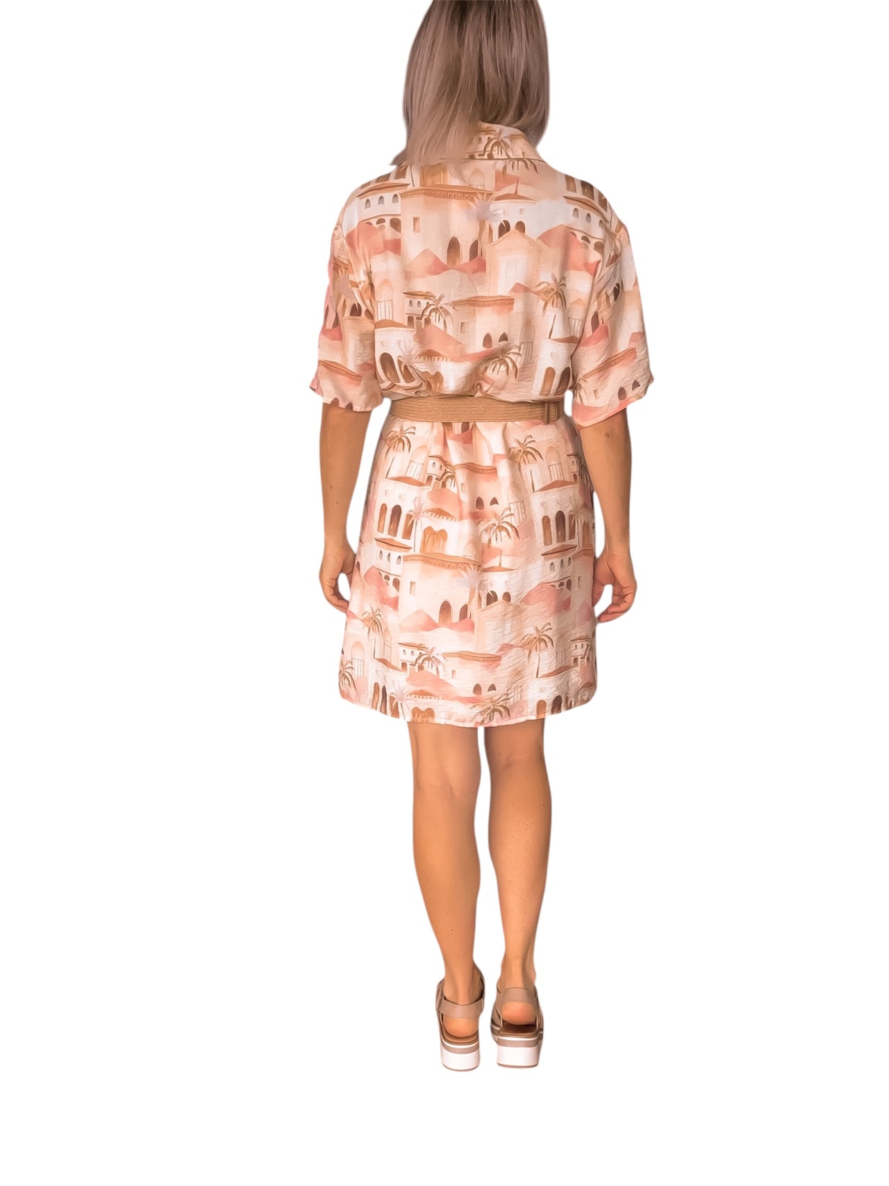 Abel Shirt Dress - Desert