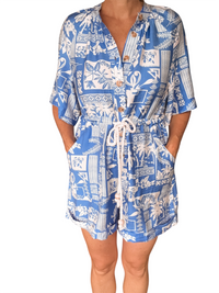 Thumbnail for Tatiana Playsuit - Blue