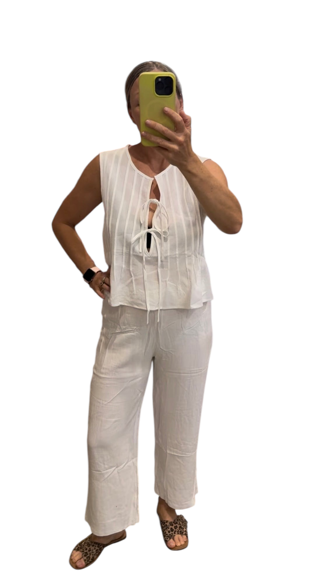 Tabbie Top - White