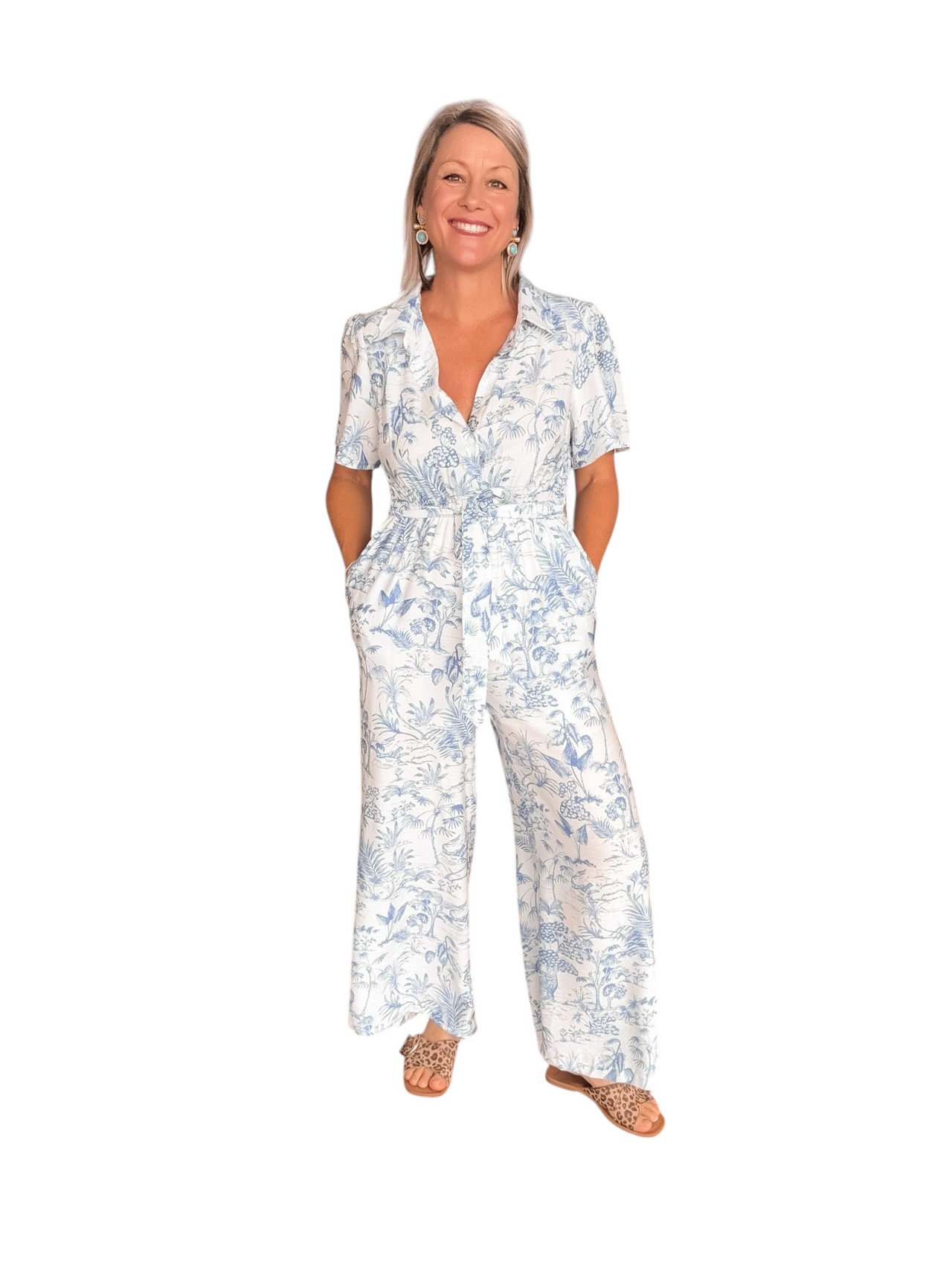 Flo Jumpsuit - Blue